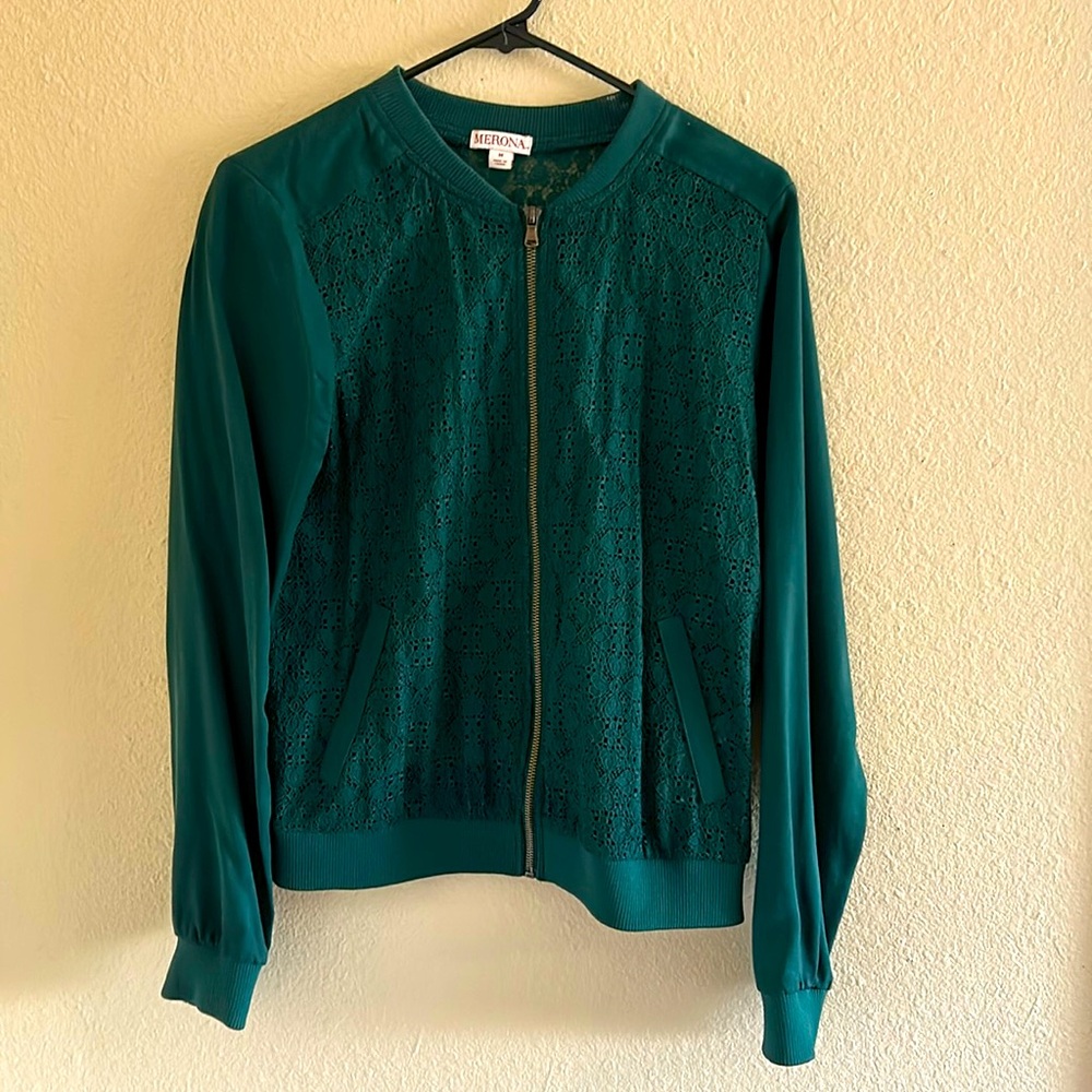 Medium Green Merona Jacket.